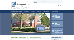 Desktop Screenshot of cjorthodontics.com